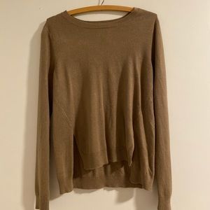 Brown Long Sleeve Sweater